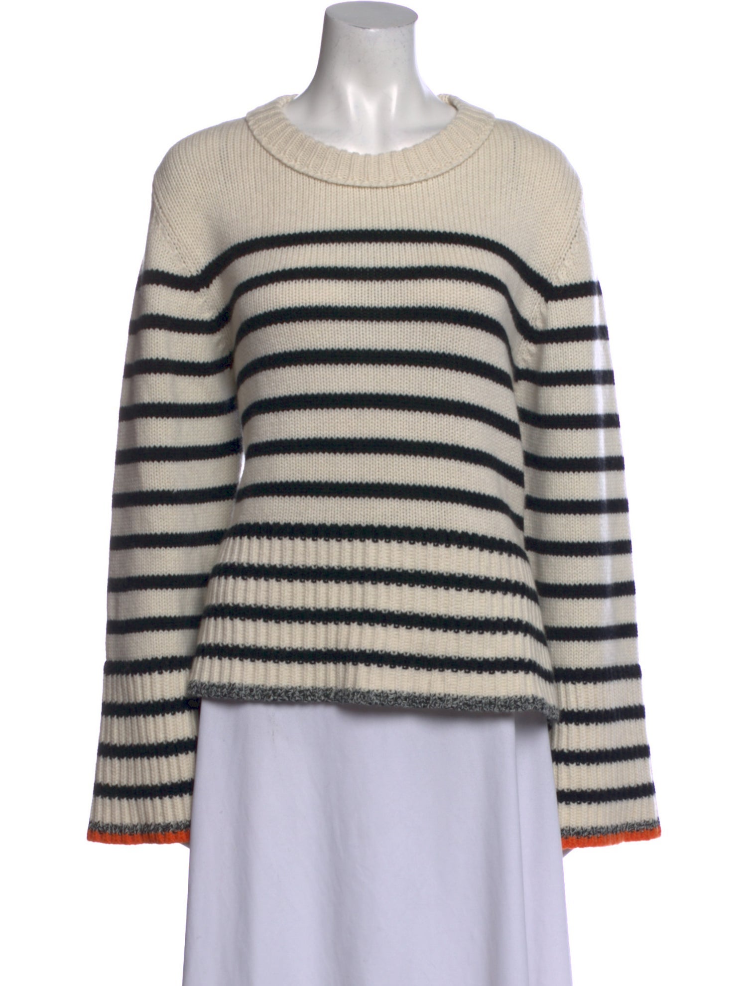 ME+EM Merino Wool Striped Sweater