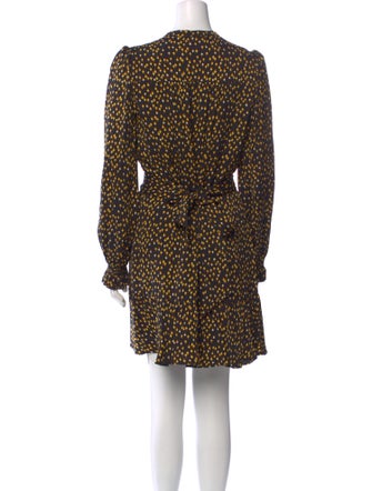 ME+EM Polka Dot Print Mini Dress