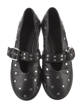 ME+EM Leather Mary Jane Flats