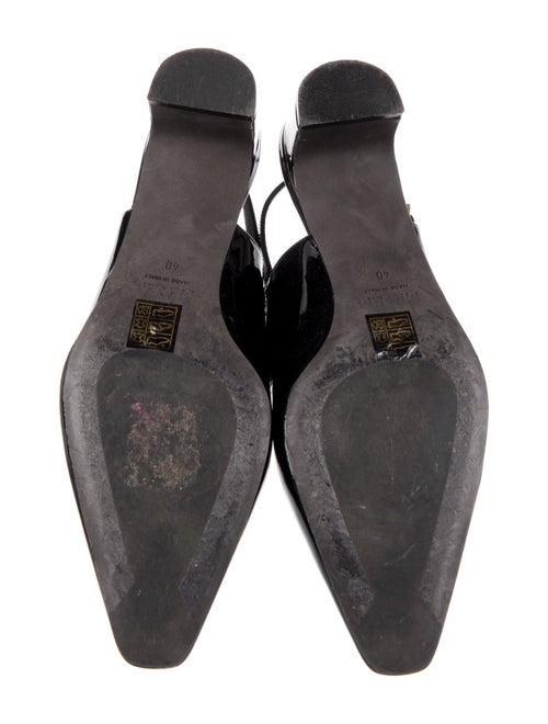 ME+EM Patent Leather Slingback Pumps