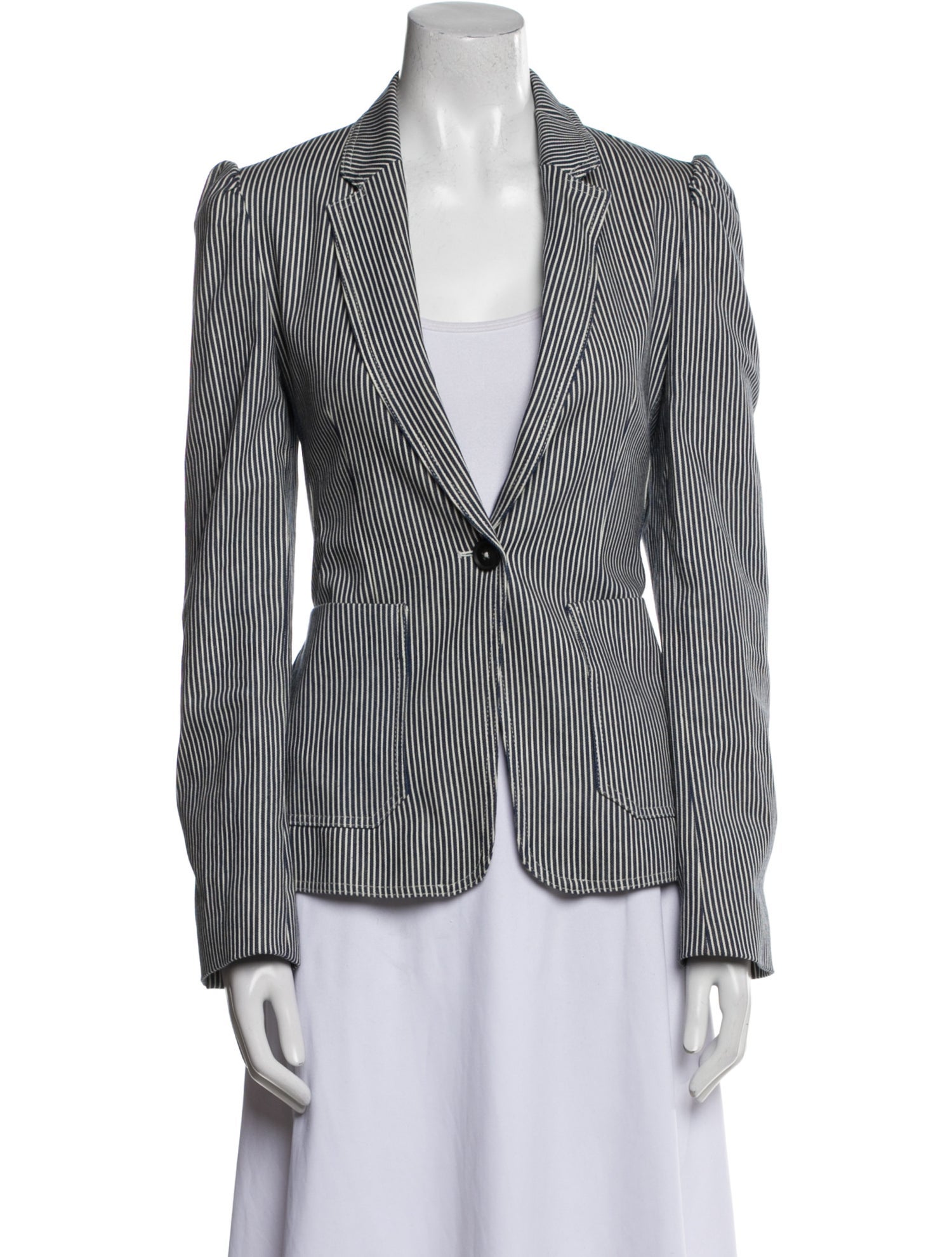 ME+EM Striped Blazer