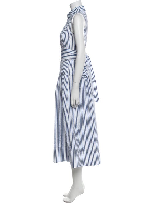ME+EM Striped Long Dress