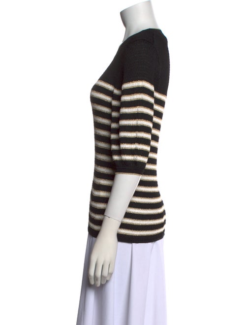 ME+EM Striped Crew Neck T-Shirt
