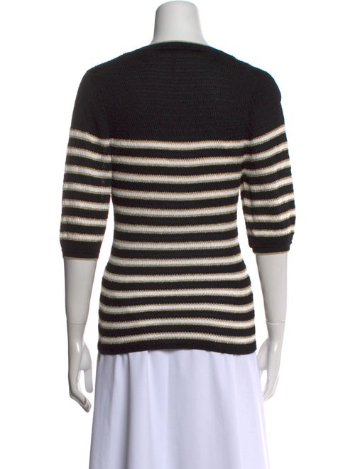 ME+EM Striped Crew Neck T-Shirt