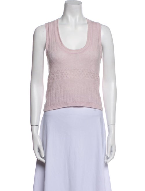 ME+EM Merino Wool Scoop Neck Top