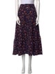 ME+EM Printed Midi Length Skirt