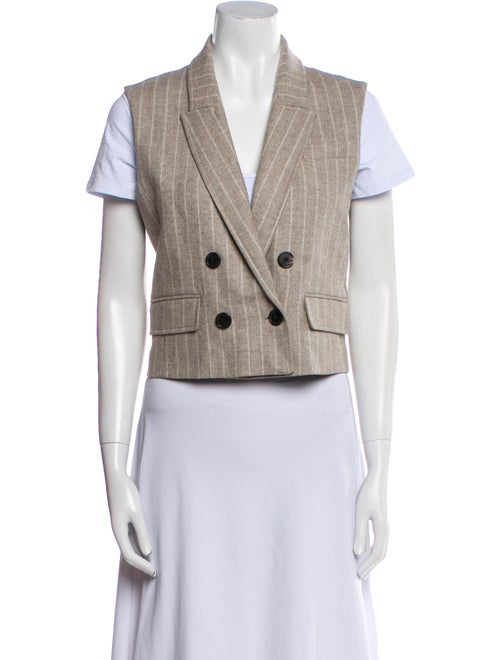 ME+EM Wool Striped Vest