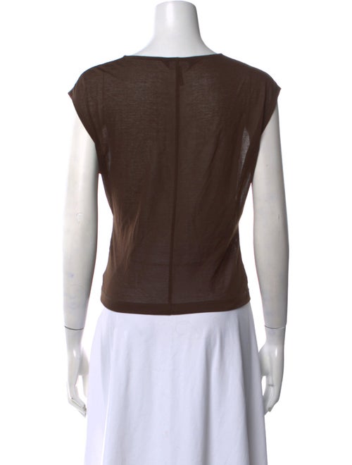 ME+EM Scoop Neck Short Sleeve Top