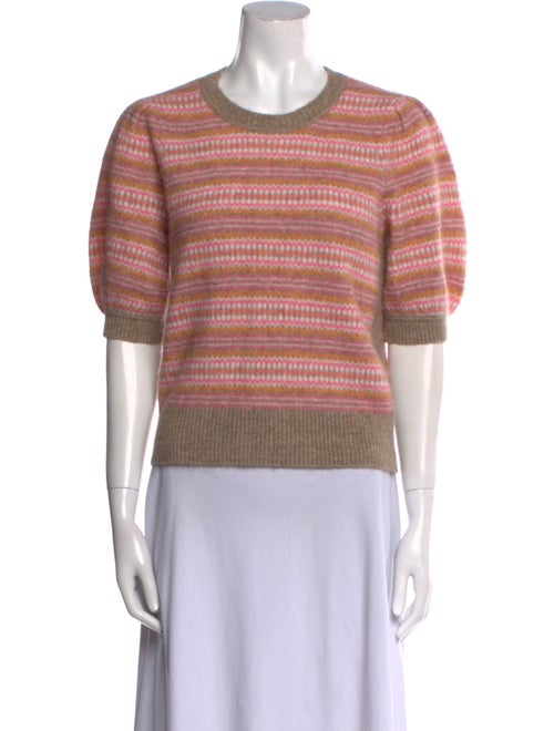 ME+EM Striped Crew Neck Sweater