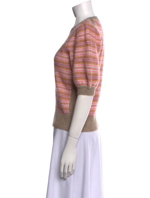 ME+EM Striped Crew Neck Sweater