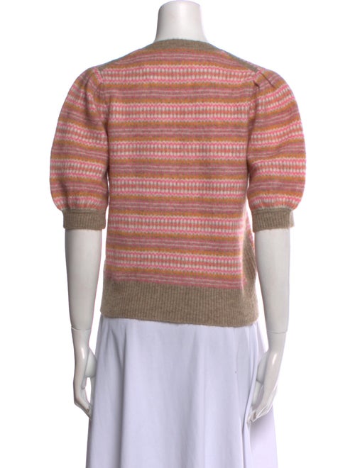 ME+EM Striped Crew Neck Sweater