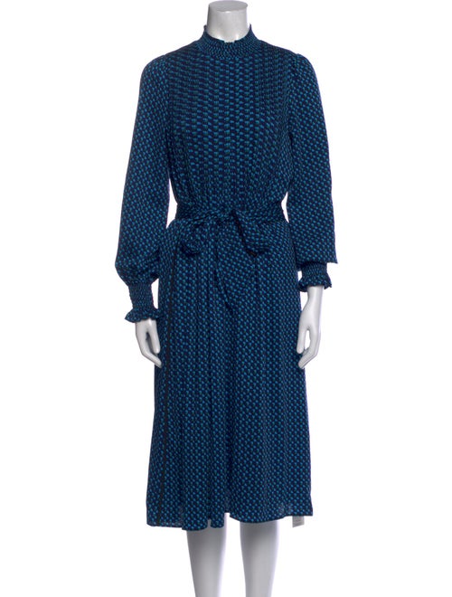 ME+EM Printed Midi Length Dress