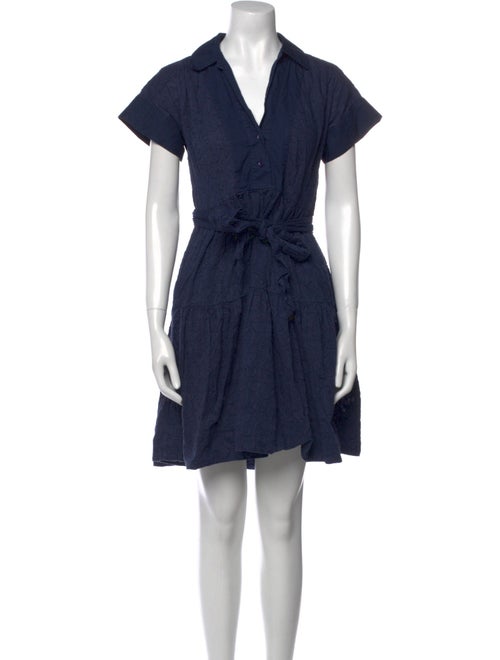 ME+EM V-Neck Knee-Length Dress