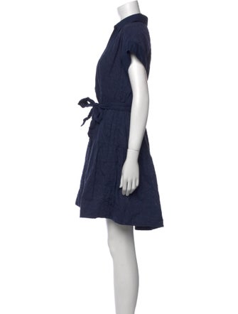 ME+EM V-Neck Knee-Length Dress