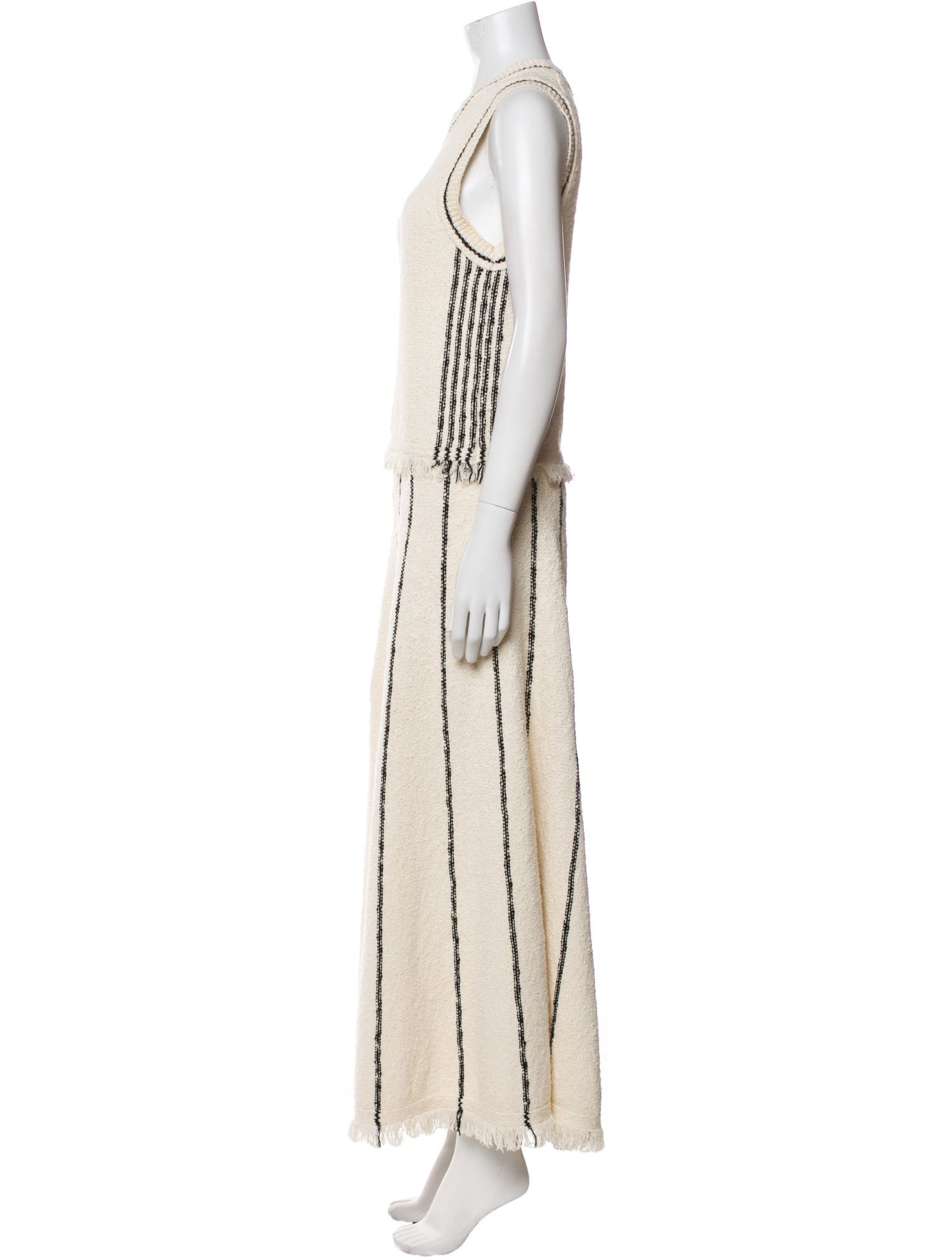 ME+EM Striped Skirt Set