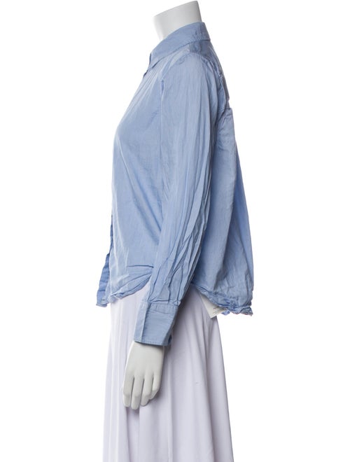 ME+EM Long Sleeve Button-Up Top