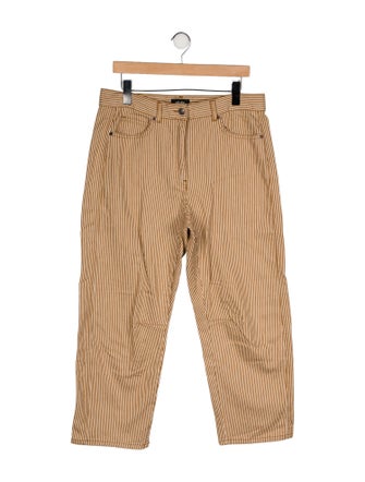 ME+EM Striped Wide Leg Pants