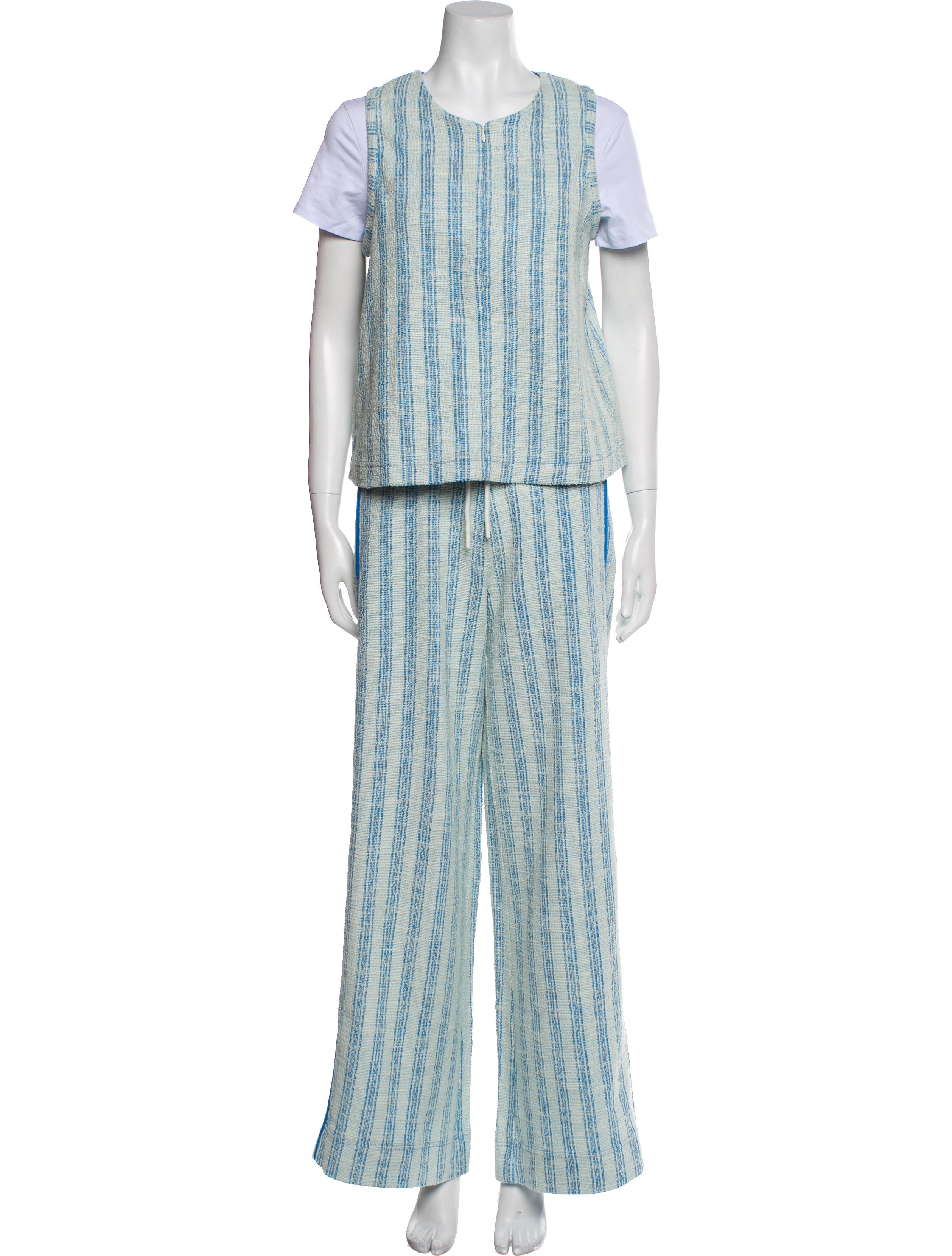 ME+EM Striped Pant Set w/ Tags