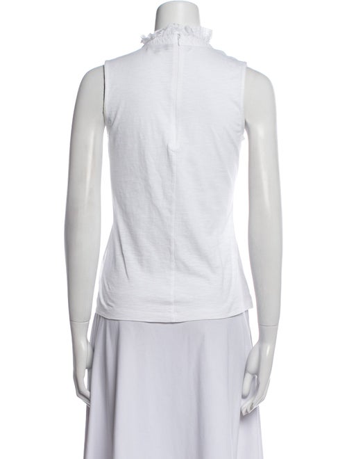 ME+EM Mock Neck Sleeveless Top