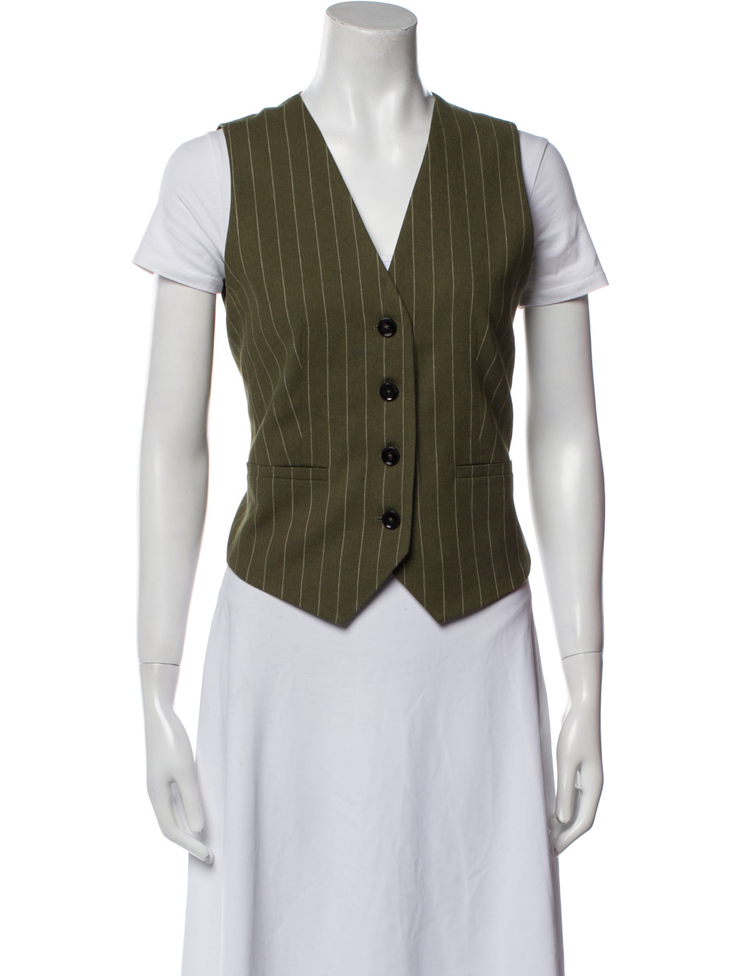 ME+EM Striped Vest w/ Tags