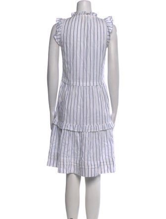 ME+EM Striped Knee-Length Dress