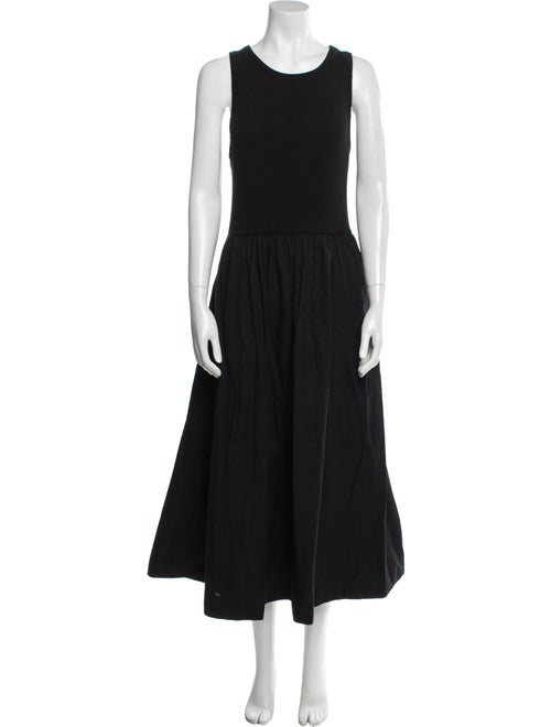 ME+EM Scoop Neck Long Dress