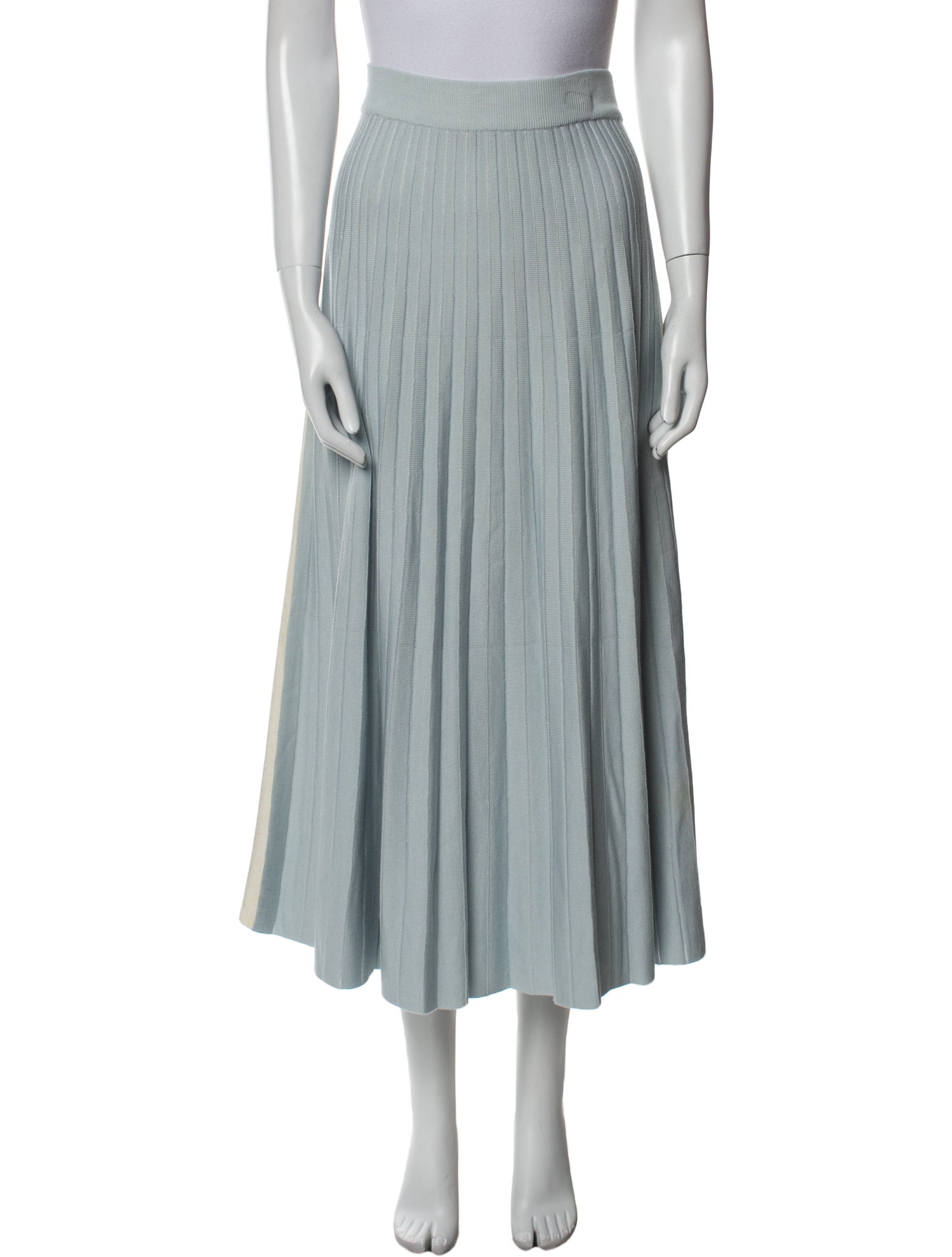 ME+EM Wool Midi Length Skirt