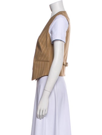 ME+EM Wool Striped Vest