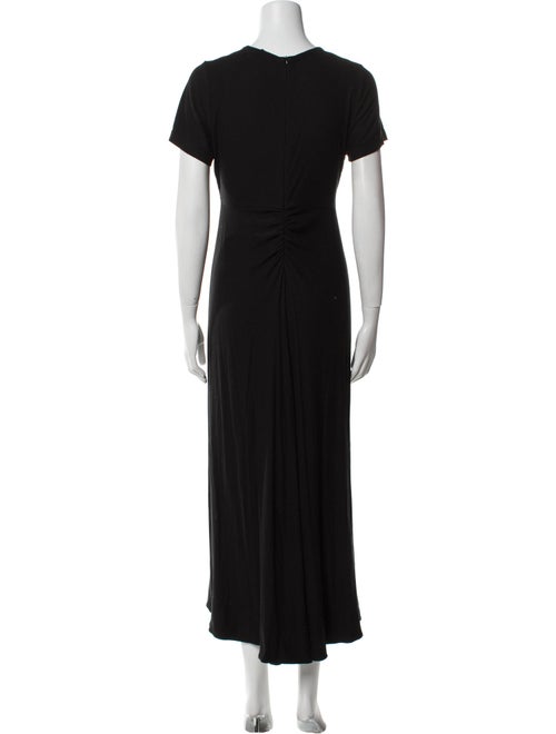 ME+EM V-Neck Midi Length Dress