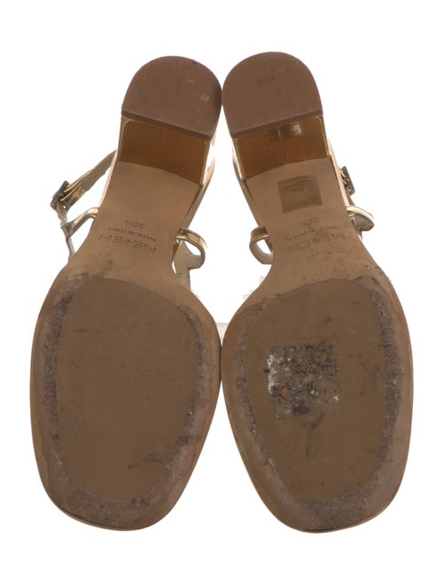 ME+EM Patent Leather Slingback Pumps