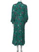 ME+EM Floral Print Long Dress