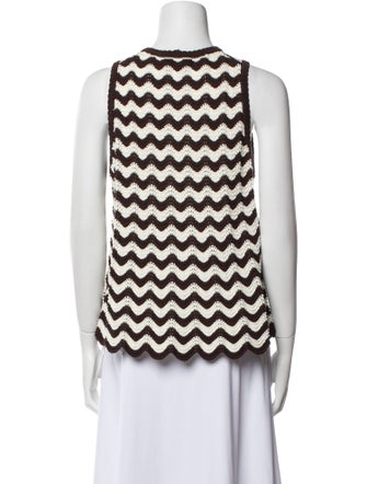 ME+EM Striped Crew Neck Sweater