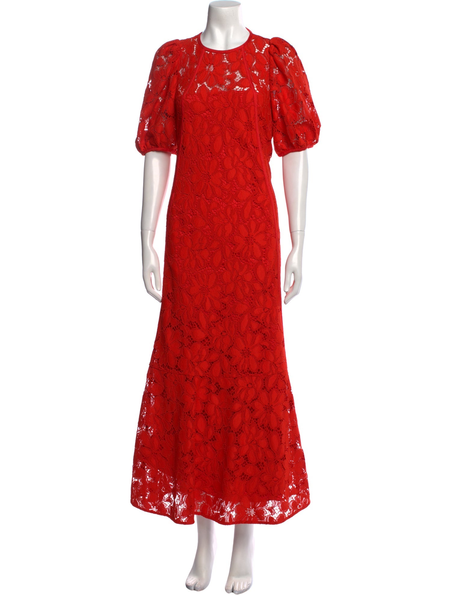 ME+EM Floral Print Long Dress