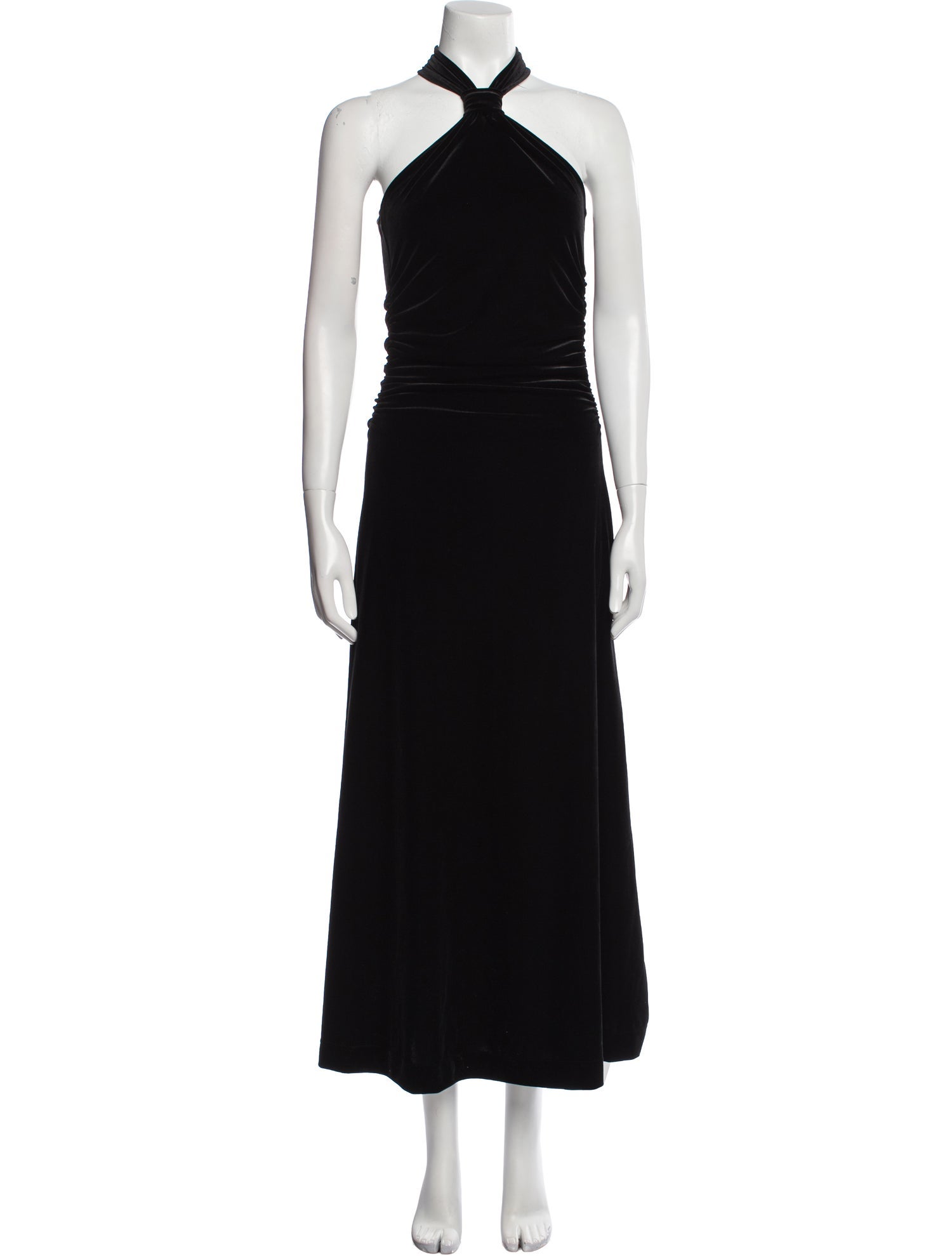 ME+EM Halterneck Long Dress