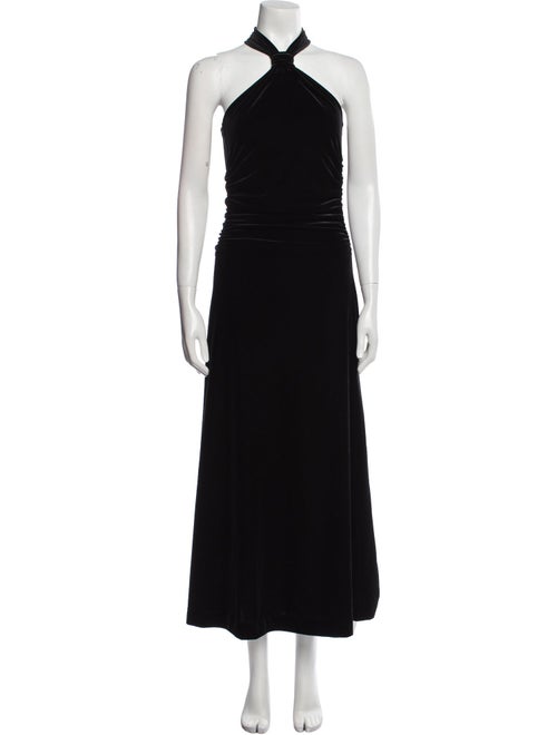 ME+EM Halterneck Long Dress