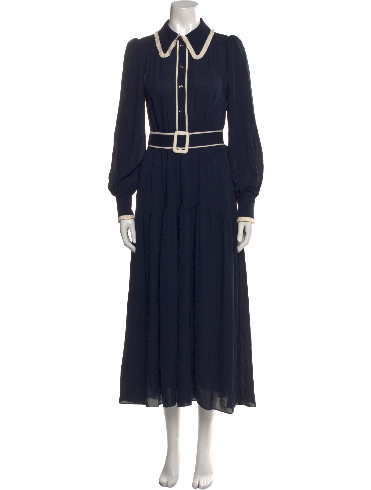 ME+EM Silk Long Dress