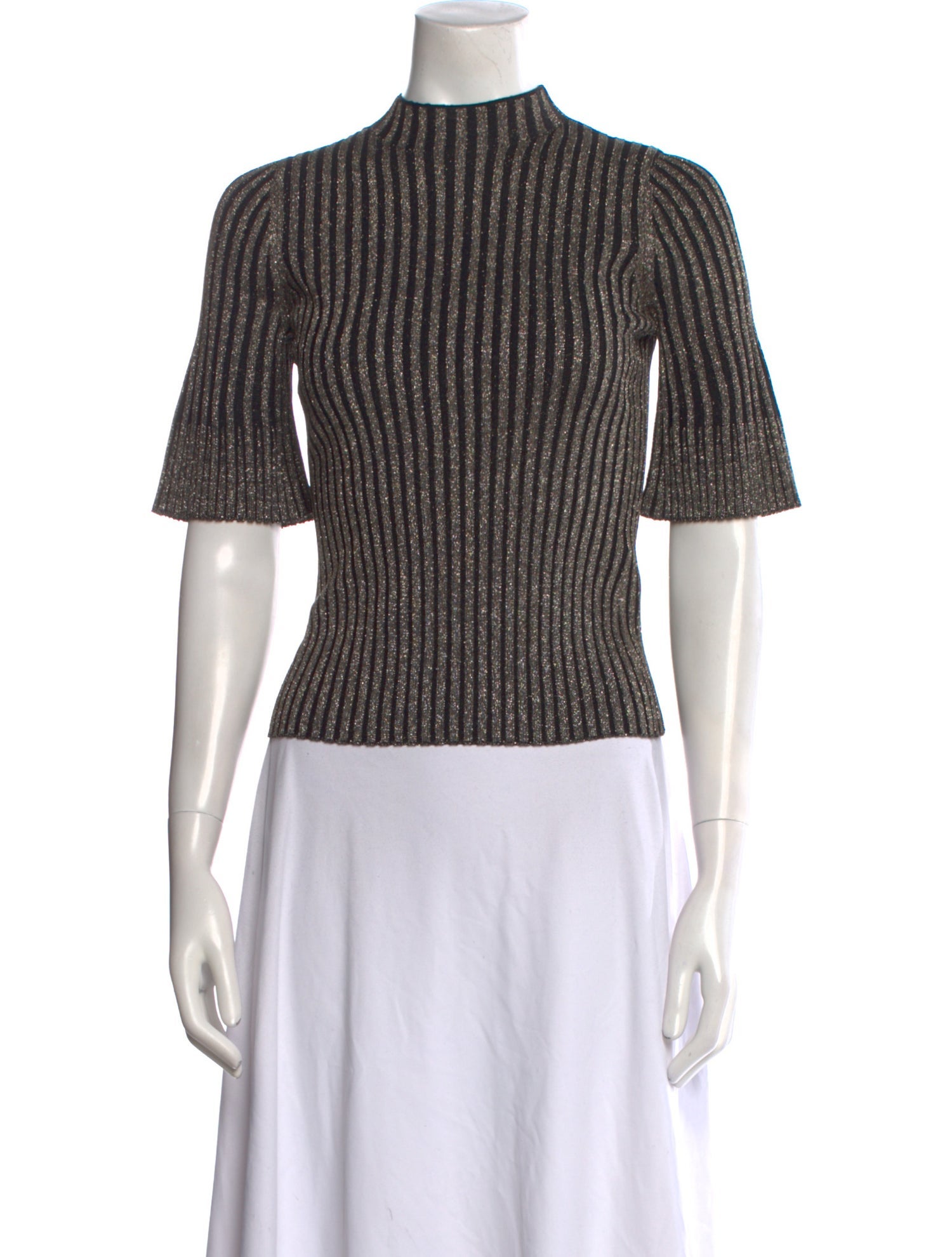 ME+EM Mock Neck Sweater