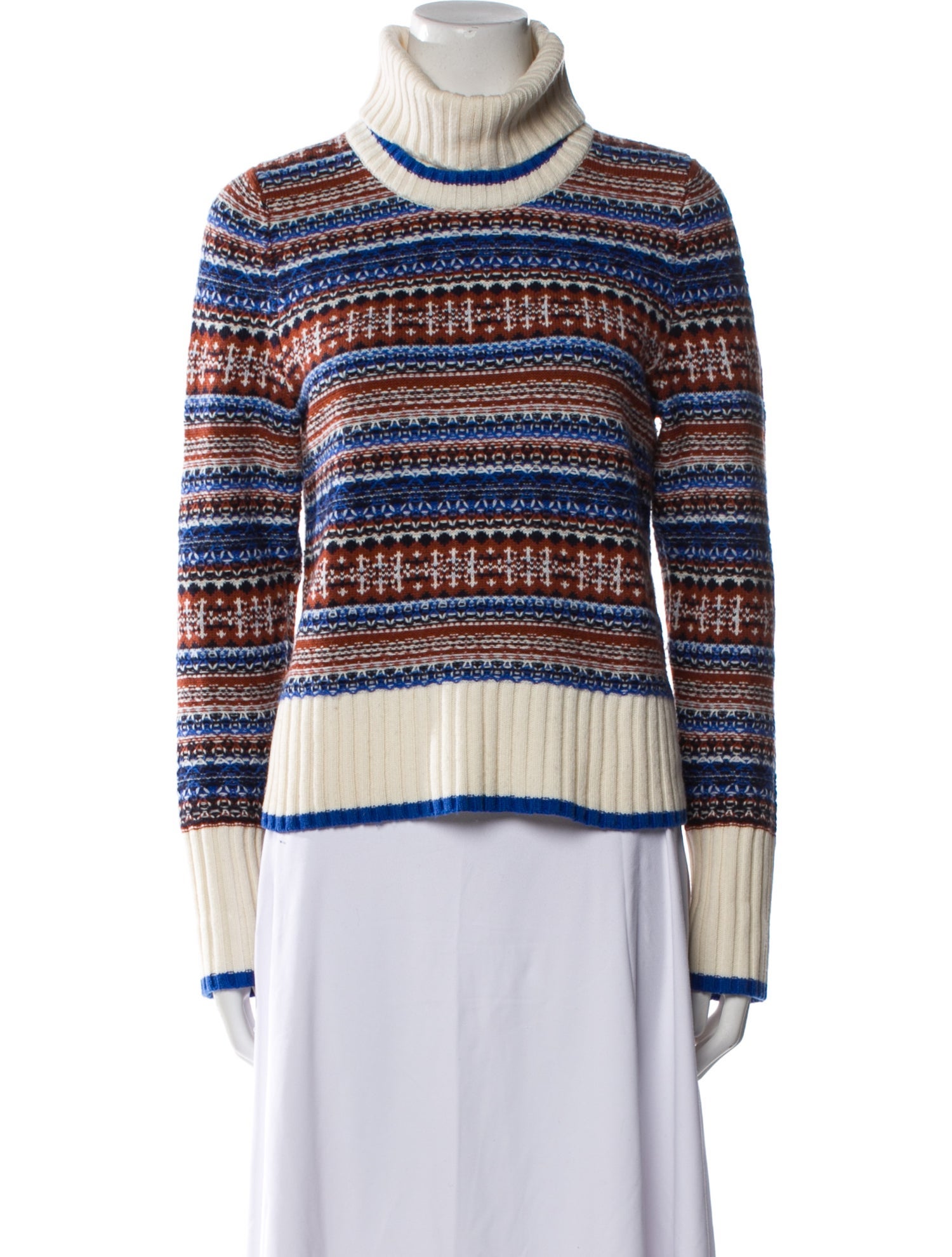 ME+EM Wool Striped Sweater