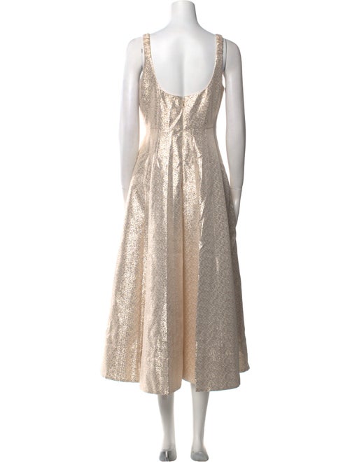 ME+EM Square Neckline Long Dress