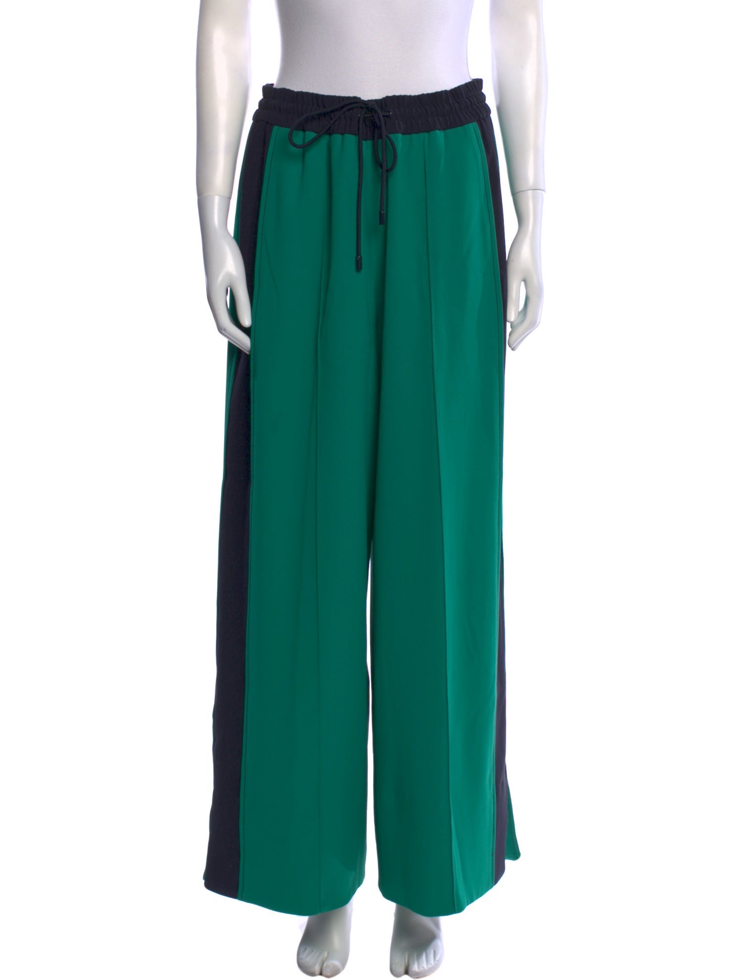 ME+EM Striped Wide Leg Pants