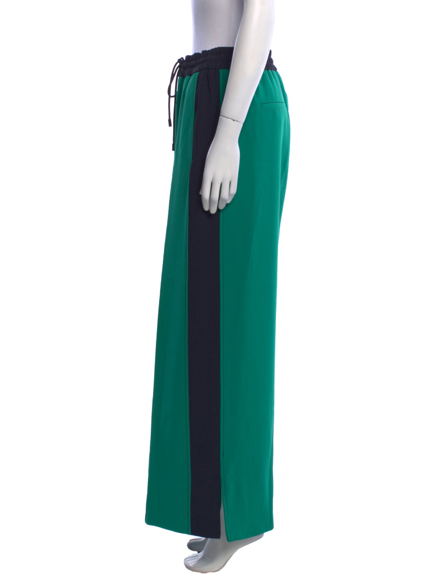 ME+EM Striped Wide Leg Pants