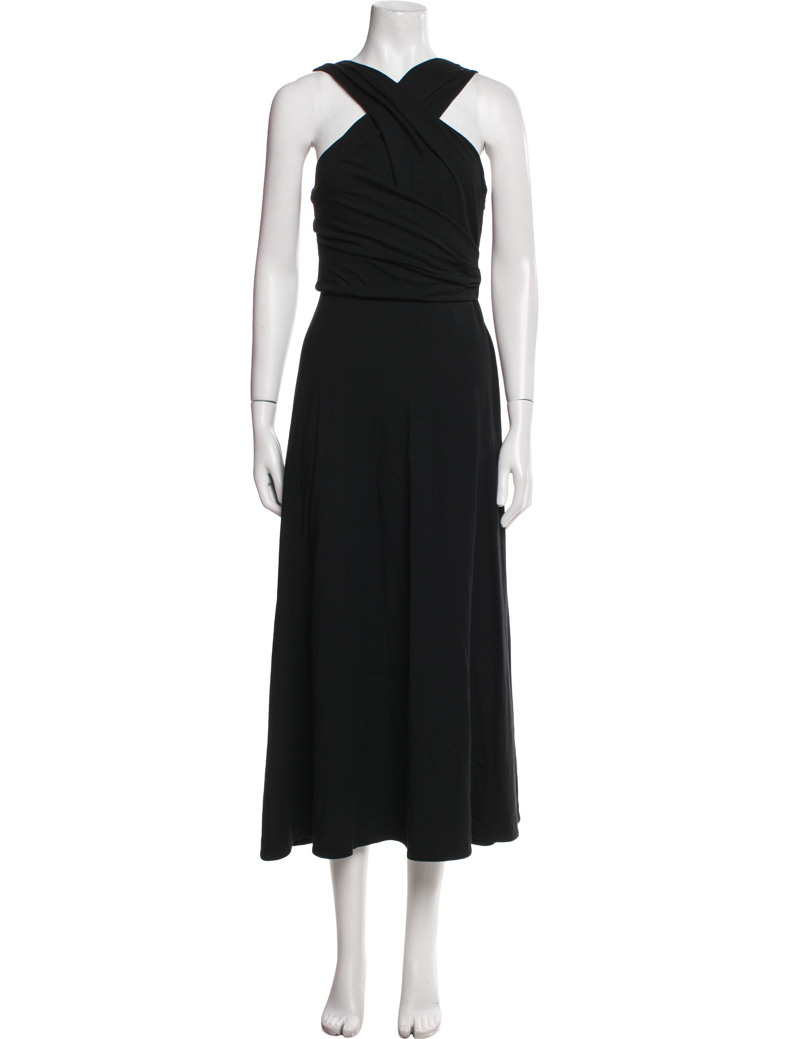 ME+EM Halterneck Long Dress