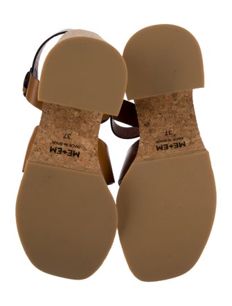 ME+EM Leather Gladiator Sandals