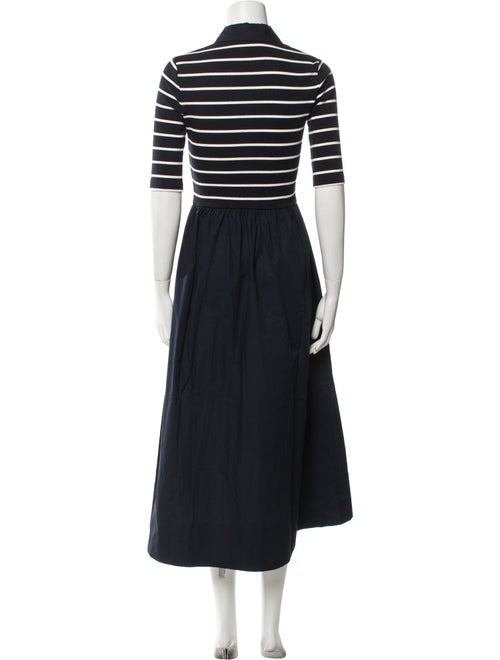 ME+EM Striped Long Dress