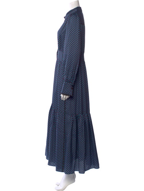 ME+EM Polka Dot Print Long Dress