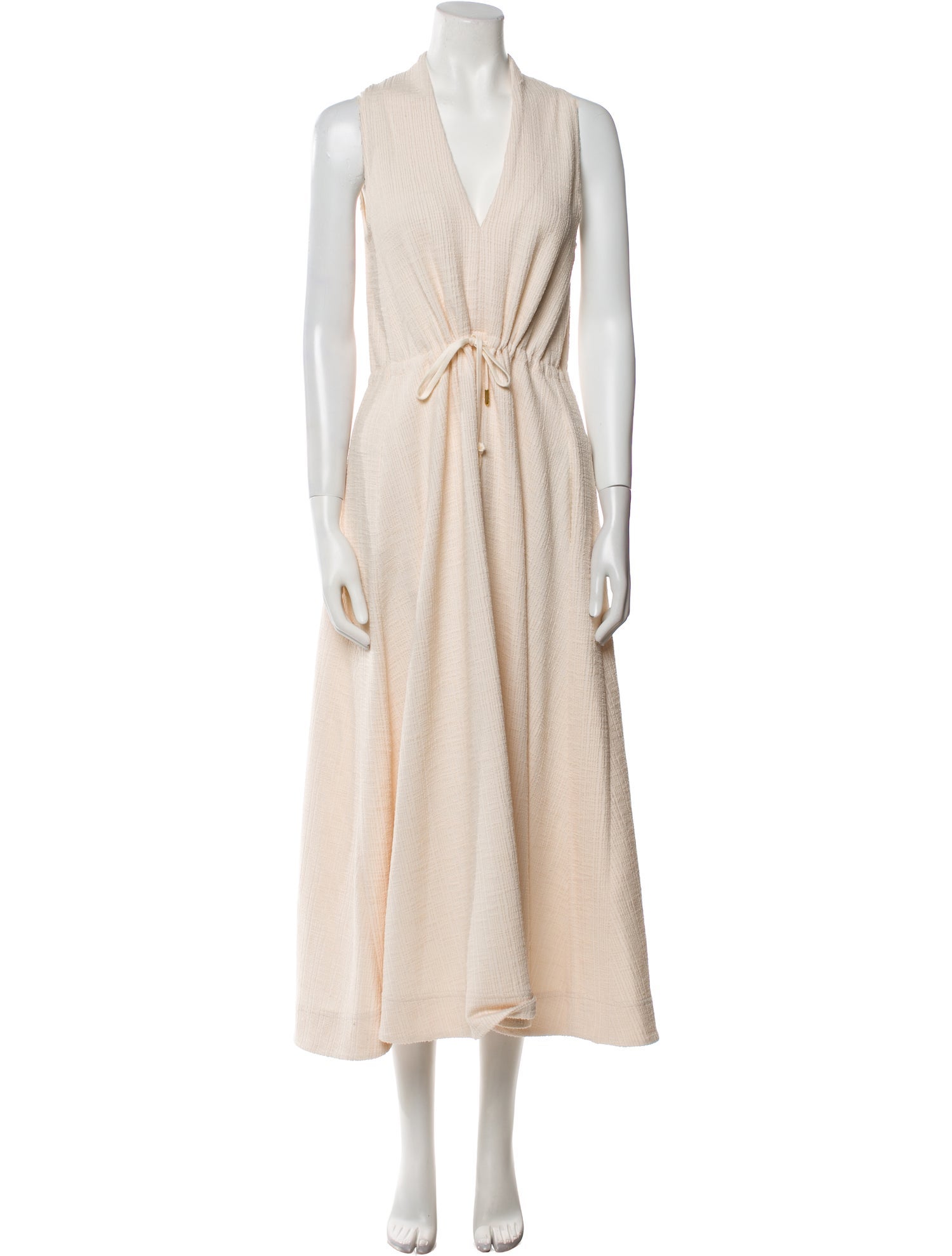 ME+EM V-Neck Long Dress