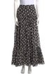 ME+EM Printed Long Skirt