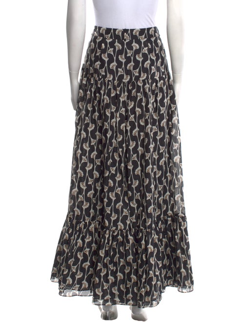 ME+EM Printed Long Skirt