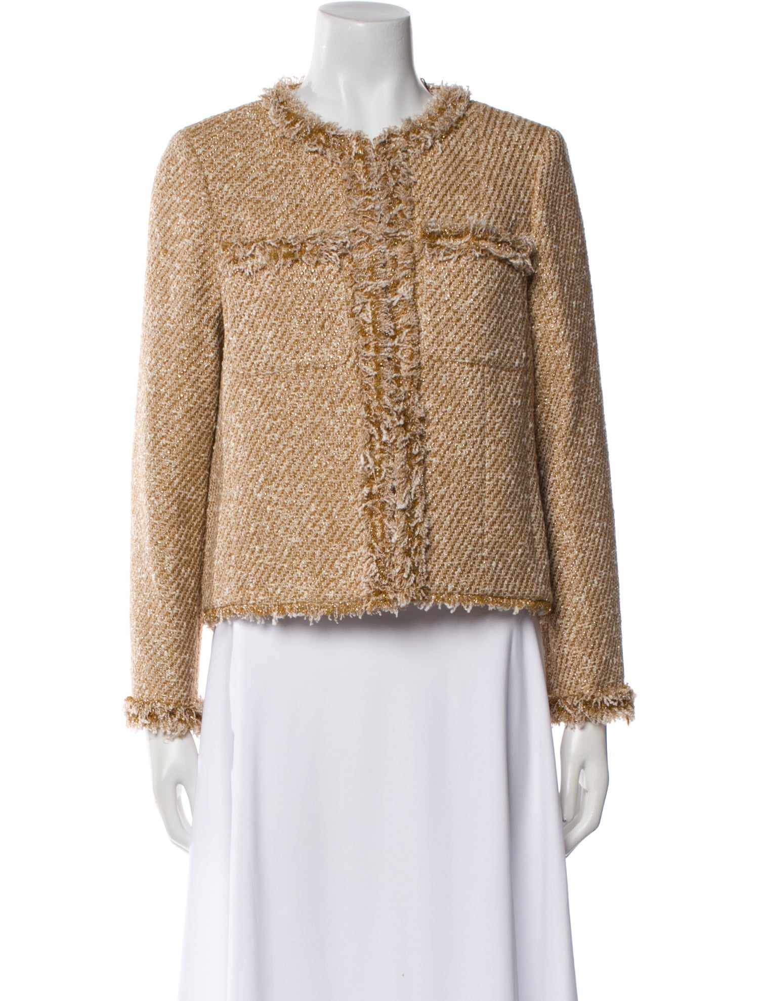 ME+EM Tweed Pattern Evening Jacket w/ Tags