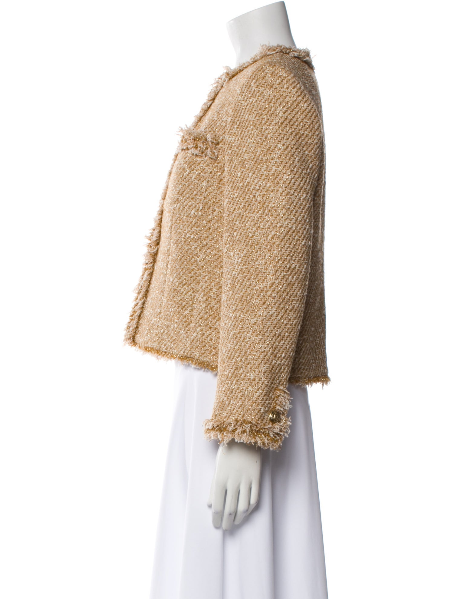 ME+EM Tweed Pattern Evening Jacket w/ Tags